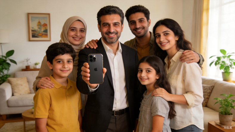 在伊朗,一个商人买iPhone 竟然是值得庆祝的